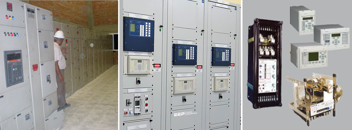projects panels and supply of relays